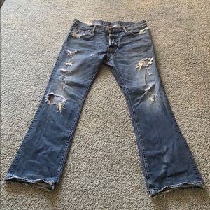 Abercrombie and Fitch Denim Baxter Jeans